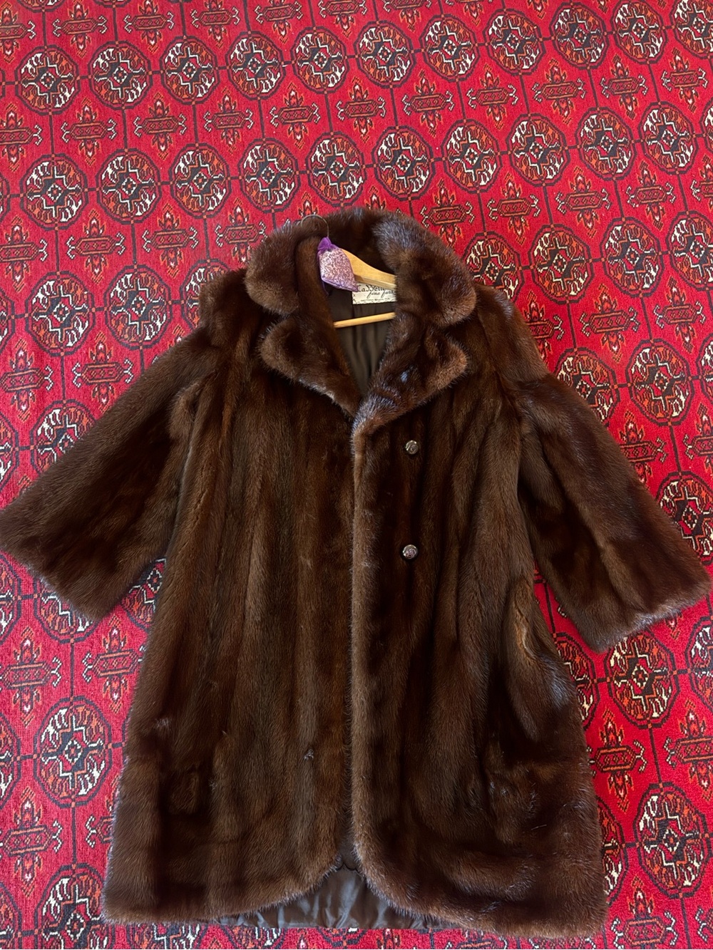Women's Brown Fur Coat